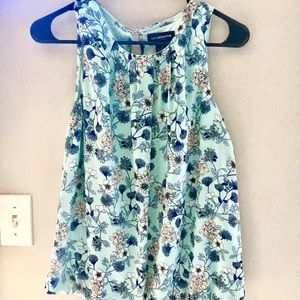 Liz Claiborne Shell Top Blue